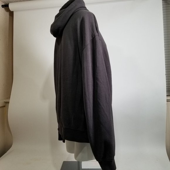 University of Iowa Grey Hoodie Sweatshirt Pull Over XL Embroidered Hawkeye Herky - Picture 7 of 10